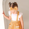 Button Romper - White Noella