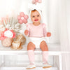 Cozy Long Sleeve Flutter - Petal Pink