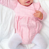 Muslin LS Bubble Romper - Primrose Pink