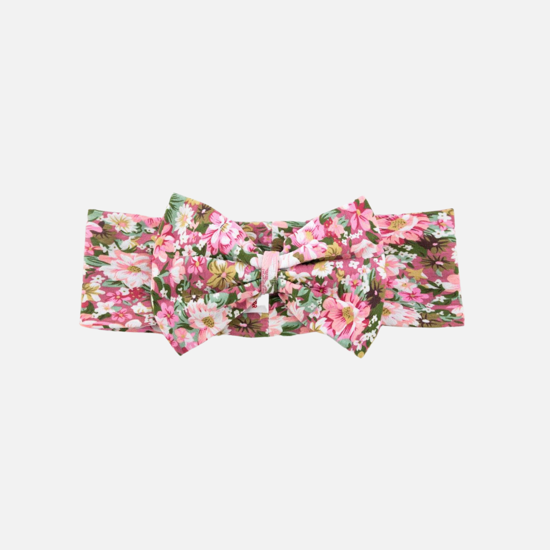 Stretchy Bow Headband - Camilla