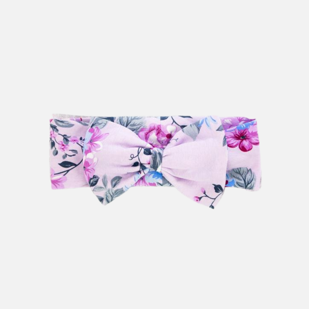 Stretchy Bow Headband - Emily