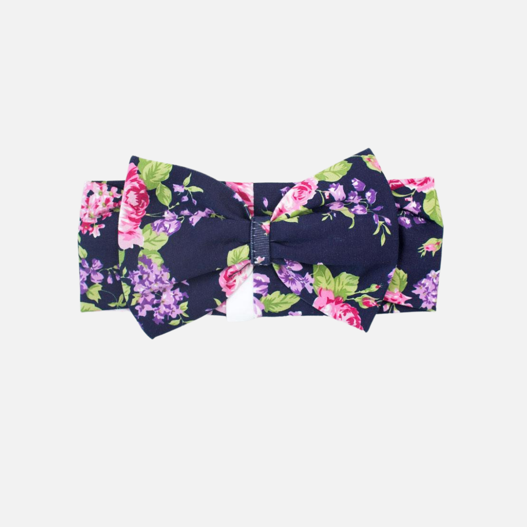 Stretchy Bow Headband - Norah