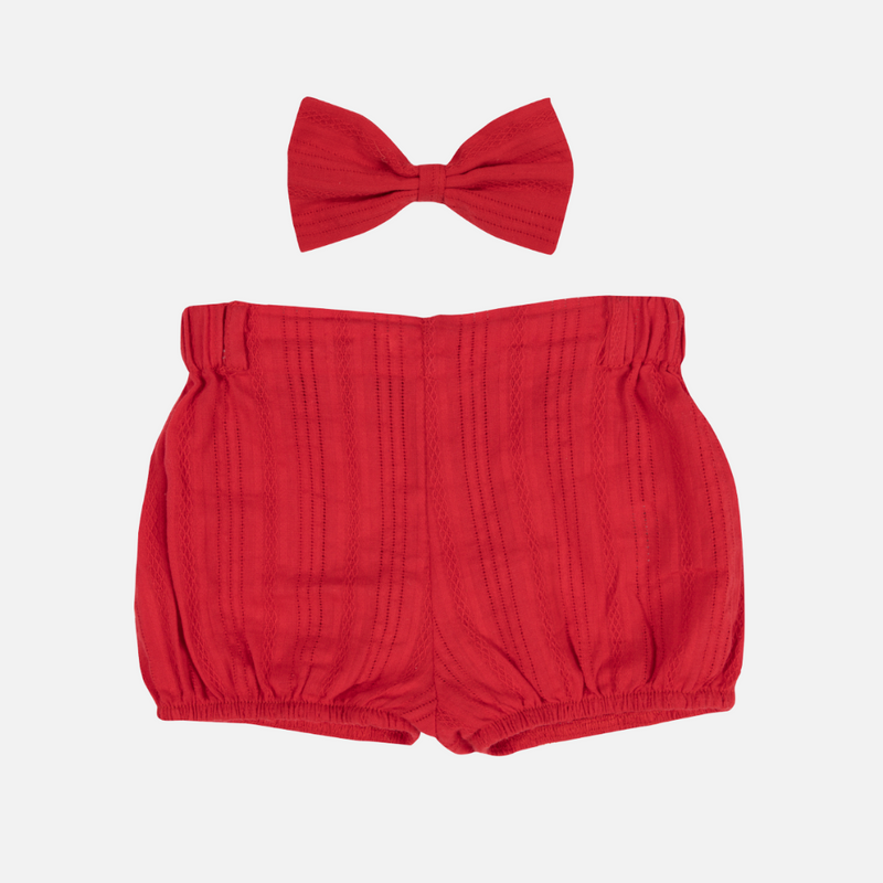 Posie Shorts - Red Noella