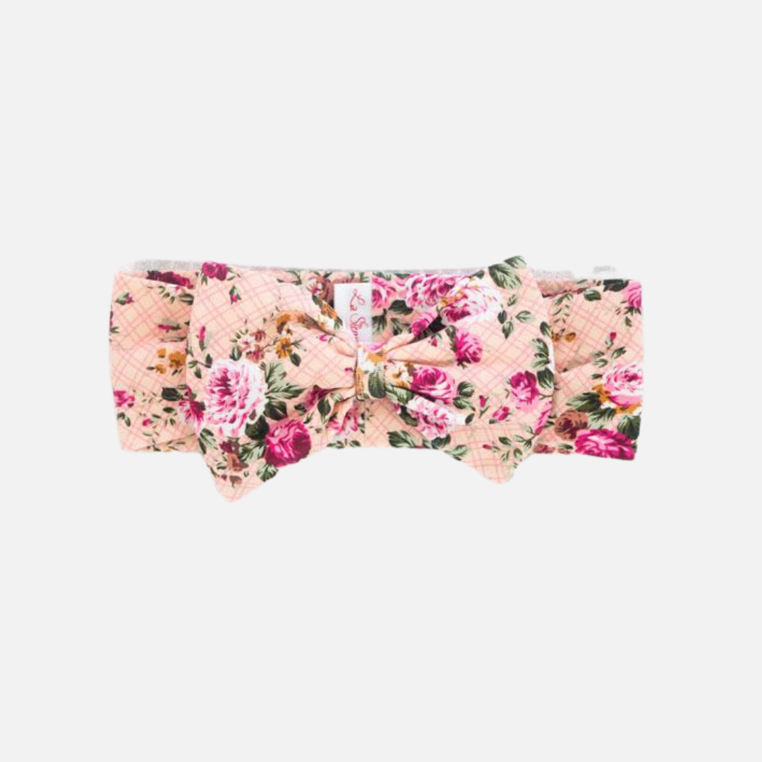 Stretchy Bow Headband - Oakley