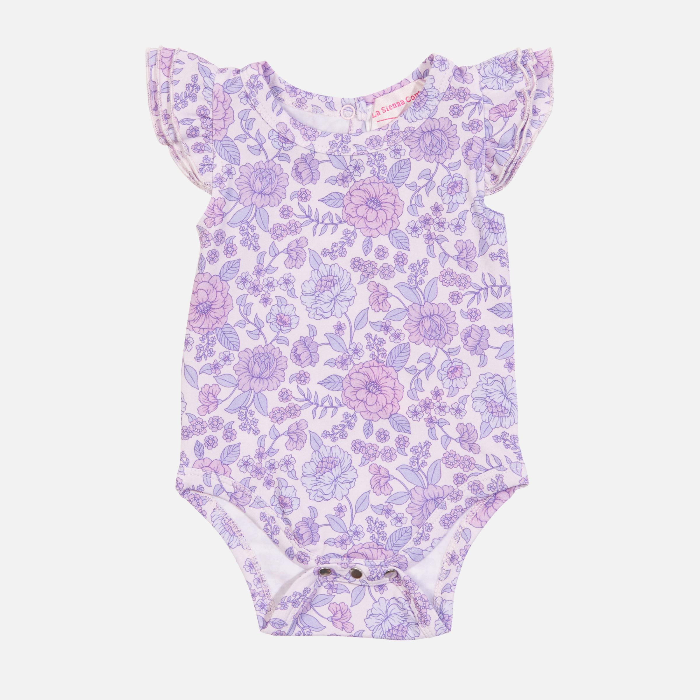 Floral Short Sleeve Flutter - Haven
