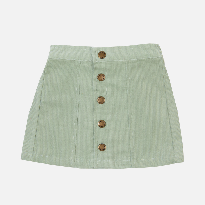 Cord Skirt - Sage