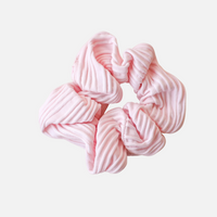 Ribbed Scrunchie - Baby Pink
