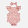 Button Romper - Alma Dusty